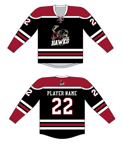 Hawks Team Jersey Home FOR U18 ONLY