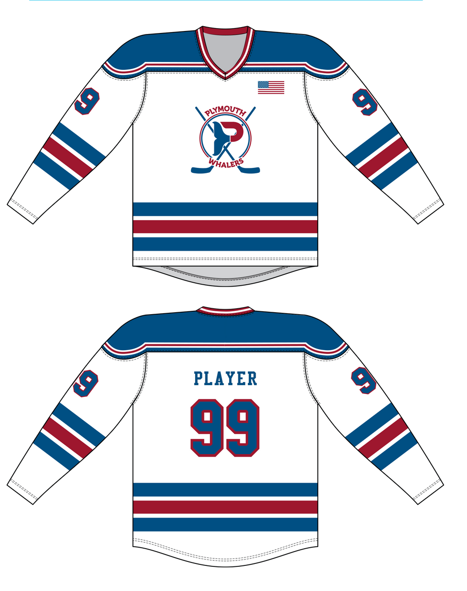 Whalers Hockey Jersey White – Firefly Stores
