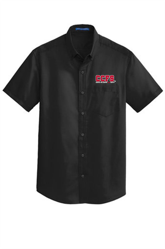 CCFS Full Button Twill Shirt Short Sleeve
