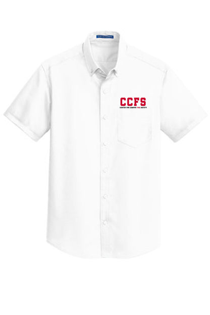 CCFS Full Button Twill Shirt Short Sleeve