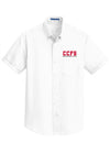 CCFS Full Button Twill Shirt Short Sleeve