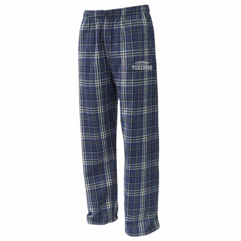 Vikings Flannel Plaid Pants