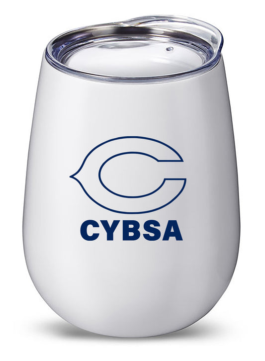 CYBSA 10 oz Stemless Tumbler with Lid