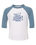 First Parish Toddler Raglan Tee