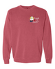 Nursing Comfort Colors - Unisex Garment-Dyed Crewneck Sweatshirt