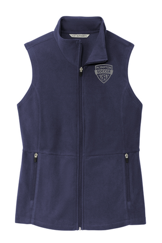 Plympton Soccer Womens Fleece Vest