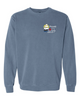 Nursing Comfort Colors - Unisex Garment-Dyed Crewneck Sweatshirt