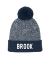 IBES Heather Pom Beanie