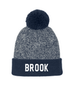 IBES Heather Pom Beanie