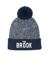 IBES Heather Pom Beanie
