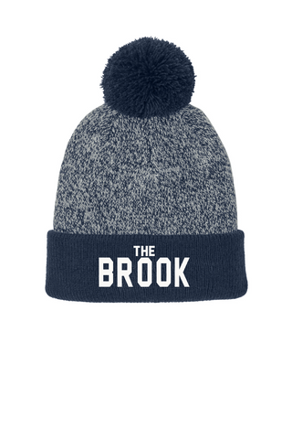 IBES Heather Pom Beanie