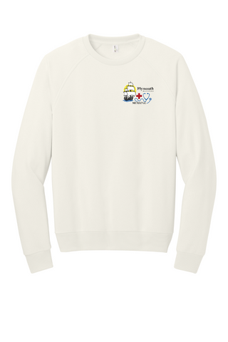 Nursing Unisex Organic CVC Fleece Crewneck Sweatshirt