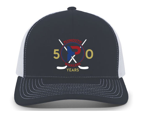 Plymouth Whalers 50th Trucker Hat